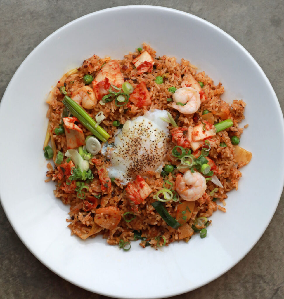 AnQi Bistro Kimchi Fried Rice